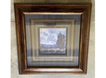 Framed Artwork, Golden Age Part 3, 33 X 33