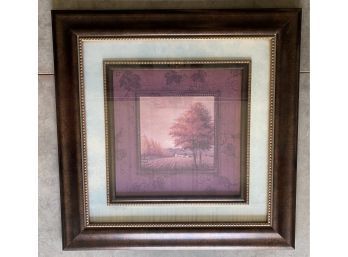 Framed Artwork By McGannon, Pinot Estate 34 X 34