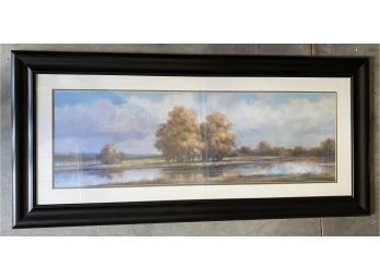 Framed Artwork By T.C. Clein, 45 X 21