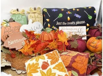 Assortment Of Fall Decor