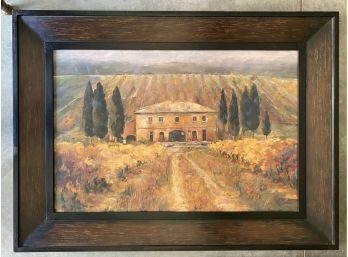 Framed Artwork By Mark Hageman, 45 X 34