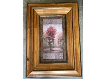 Framed Artwork By Michael Marcon, October Trees 2, 31 X 43