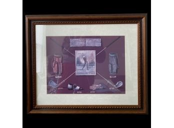 Framed Print By Ruane Manning, Elements Of Golf