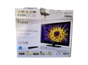 HAIER High Def 26 Inch LED TV In Box