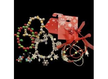 Christmas Jewelry Bundle! Mostly Bracelets