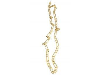 10K Gold Chain Necklace, 19.54 Grams. Broken Clasp