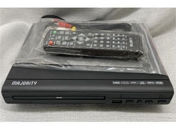 Majority Brand DVD Player In Like New Condition