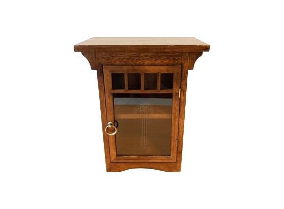 Darling Wooden Display Cabinet From Midwest Of Cannon Falls