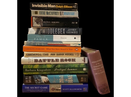 (13) Books, Hardcover And Paperback, All Genres. Includes Moby Dick And More!