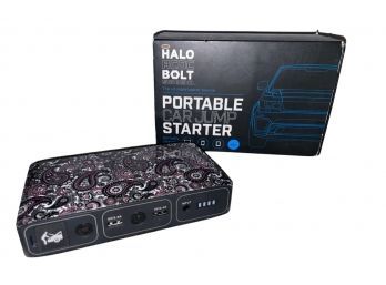 Portable Car Jump Starter By Halo AC/DC Bolt 58830