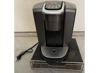 KEURIG 2.0 Coffee Maker With Drawer For Holding K-Cups
