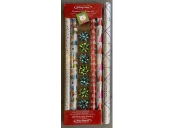 Collection Of Unopened Gift Wrap Materials! Includes 21 Piece Set