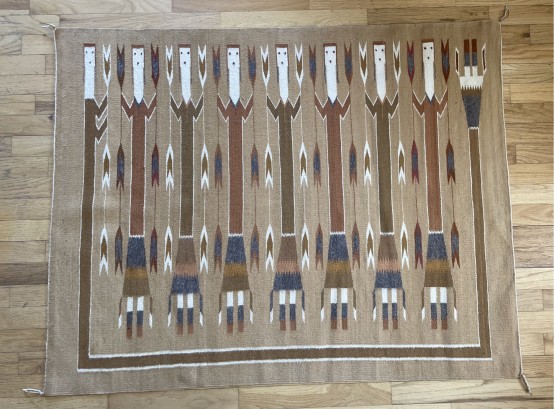 Navajo Weaving Tapestry. Handwoven