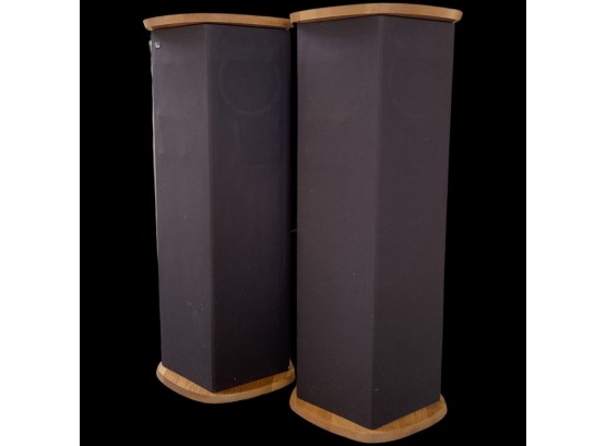 Pair Of Tall 3 Ft. Standing Speakers