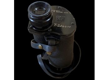 Half Pair Of Binoculars! Unique Find. US Navy Mark 28