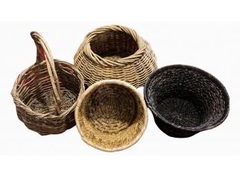 (4) Beautiful Baskets In Great Condition!
