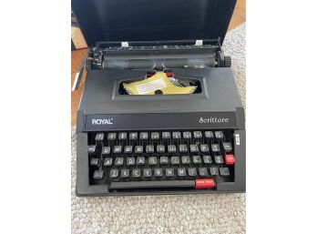NEW Royal Manual Typewriter By Scrittore