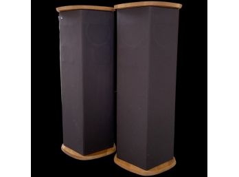 Pair Of Tall 3 Ft. Standing Speakers