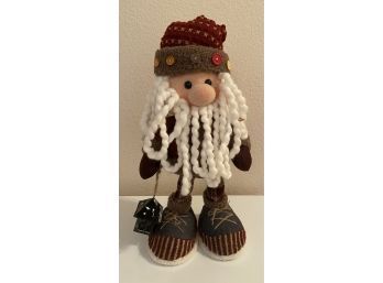 Standing Santa Decoration, 17 Inches High