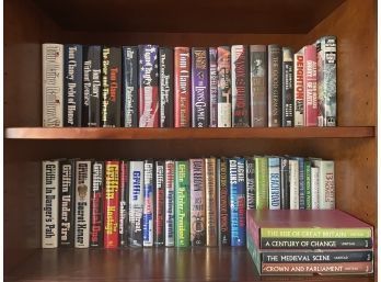 BOOKS! Lots Of W.E.B. Griffin, Jackie Collins, Tom Clancy, James Patterson, Unstead,  And More!