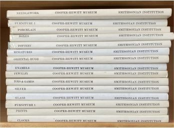 (15) Hardcover Series, Cooper Hewitt Museum From Smithsonian Institution