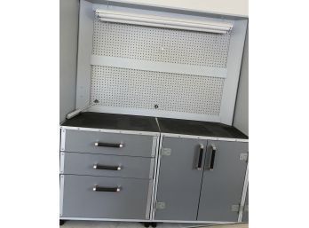 Coleman 2 & 3 Door Base Cabinets With Back Panel & Light, 62 X 72 X 20
