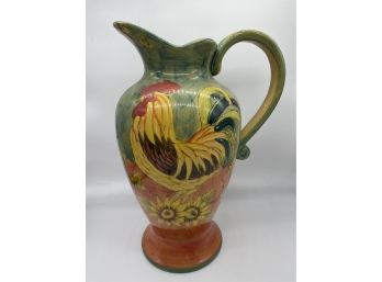 Rooster Decorative Pitcher/Vase