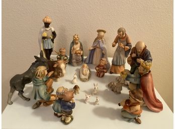 Miniature Nativity Scene By W.Goebel W.Germany