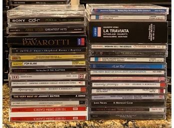 Collection Of CDs: ABBA Gold, Johnny Mathis, Mercury, Philips, Musikfest, John Nilsen And More