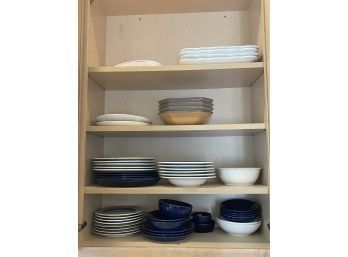 MASSIVE Assortment Of Dishes! Lots Of Plates In Various Sizes, Bowls, And Serving Dishes