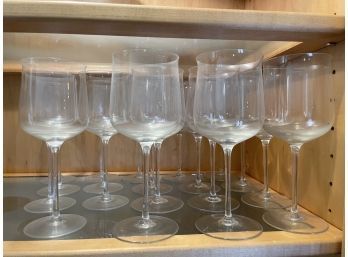 Lovely Assortment Of Small And Large Wine Glasses