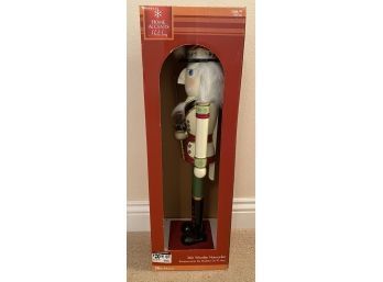 Home Accents 36 Inch Wooden Nutcracker Christmas Decoration