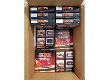 EZ FireStarter Firewood And Charcoal Starters, 12 Boxes Total