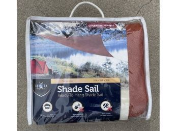 Shade Sail, Ready To Hang, Terra-cotta, 10 X 10 X 10, Unopened
