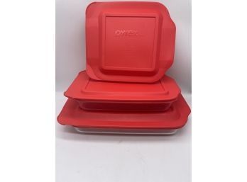 PYREX Casserole Dishes With Lids
