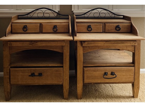 (2) Toro Furniture Side Tables