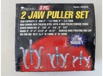 Two Jaw Puller Set, 3pc Item 40966