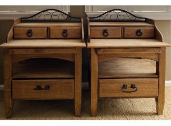 (2) Toro Furniture Side Tables