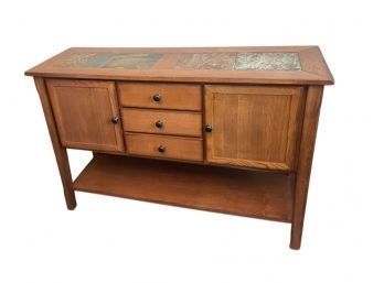 Gorgeous Solid Wood  Sideboard/Buffet With Large Shelf