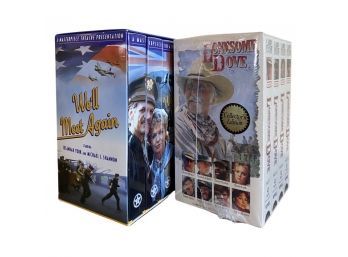 Box Series VHS Movies, Well Meet Again And UNOPENED Lonesome Dove