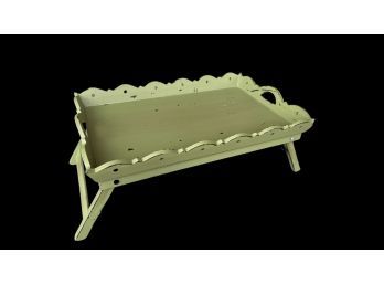 Darling Bedroom Tray: Antiqued Green Color 22 X 14 Inches