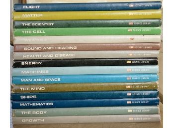 Collection Of Life Science Library Books By Time-Life Books: Flight, Matter, Growth, And More!