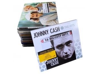 Collection Of CDs: Johnny Cash, Elvis And More!