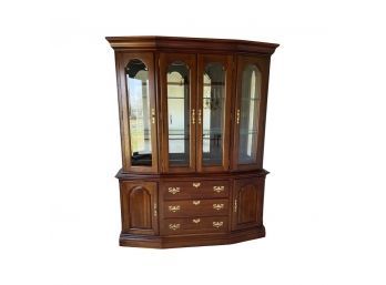 Beautiful Solid Wood China Cabinet By Kincaid Furniture
