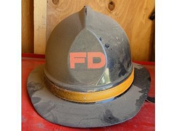 Antique Fire Department Hard Hat