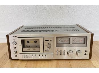 SONY TAPE RECORDER, STEREO CASSETTE DECK, (Model #TC-K96R) - Includes Wires