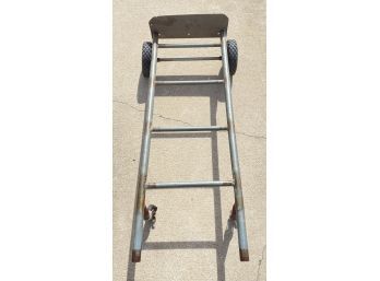 Metal Hand Truck With 4 Wheels