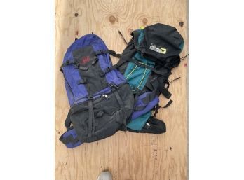 Hiking/ Travel Packs Set Of 2, Multil Pocket