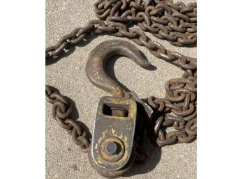 2 Ton Foot Lift Chain And Hook