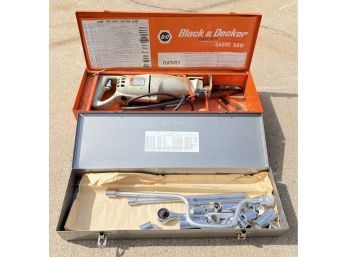 Black & Decker Heavy Duty Sabre Saw And Miscellaneous Tools